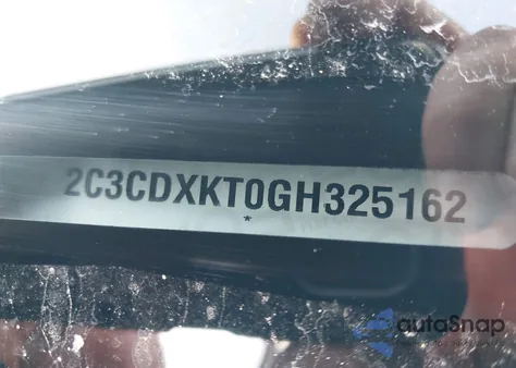 2016 Dodge Charger Police z USA, uszkodzony, nr VIN 2C3CDXKT0GH325162